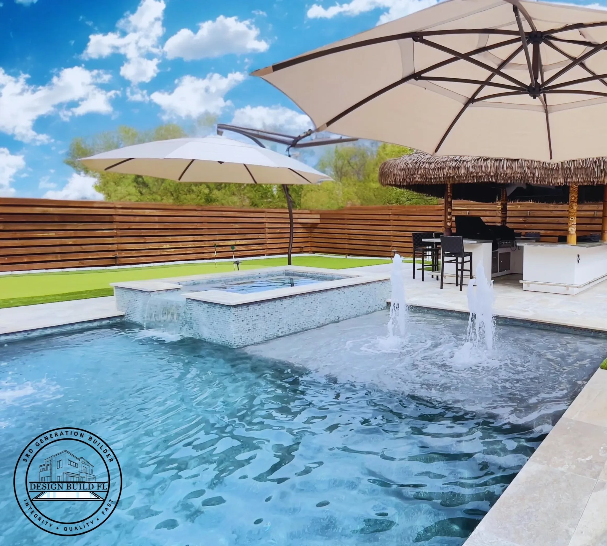 florida backyard pool installation